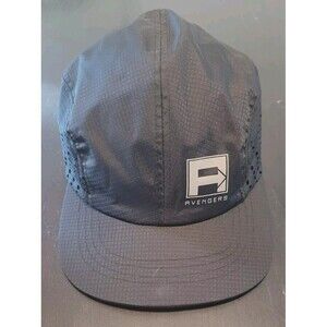 Marvel Avengers Hat OSFM Adjustable Black Grey Design Disney MCU Cap